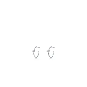 10mm High Polished Hoop Earrings E0627CLP00
