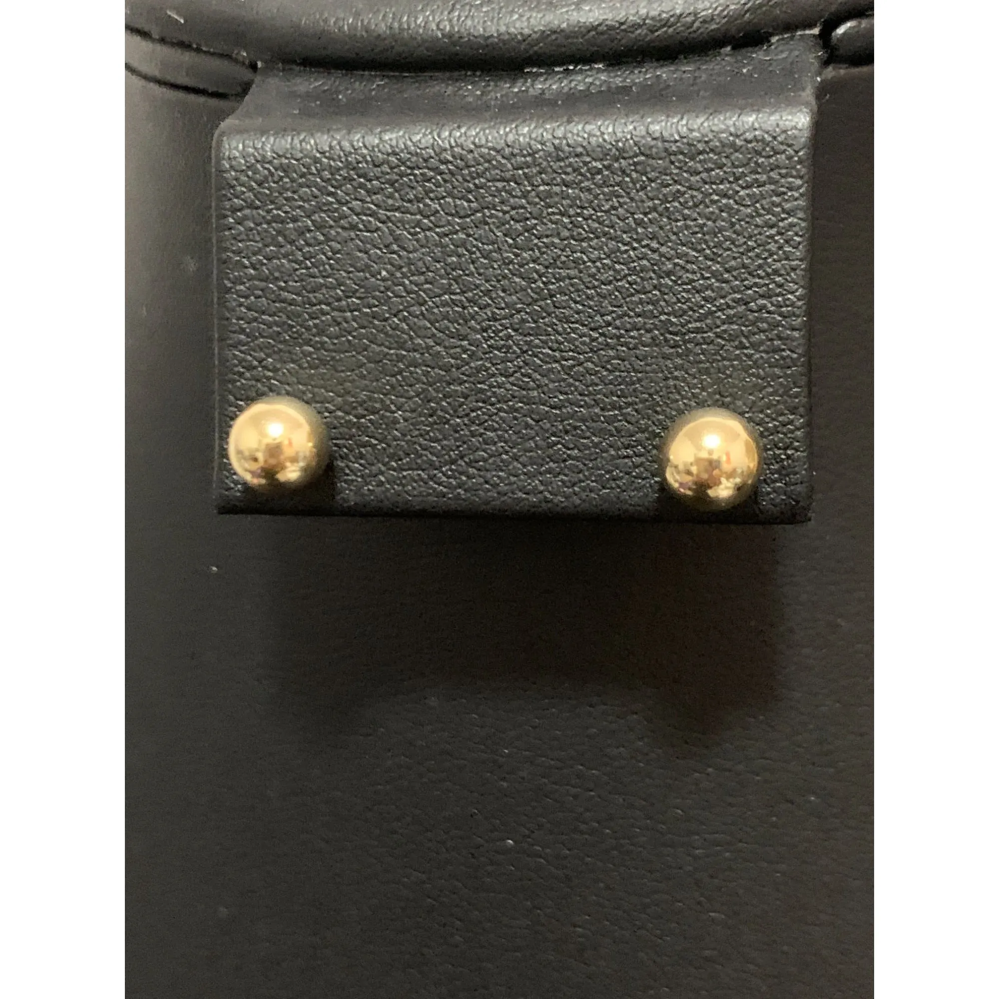 18K Gold Earrings Stud Polished Balls 1.55 grams