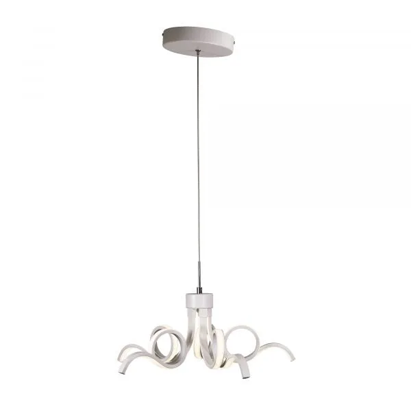 50cm Noodle Contemporary Pendant White