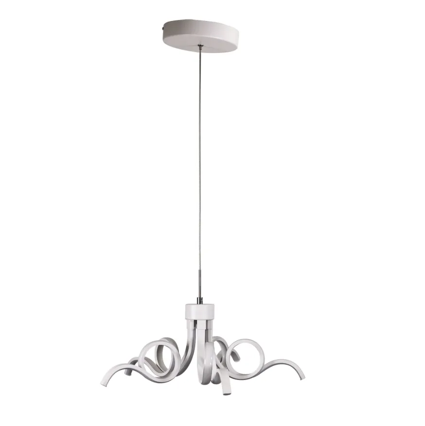50cm Noodle Contemporary Pendant White