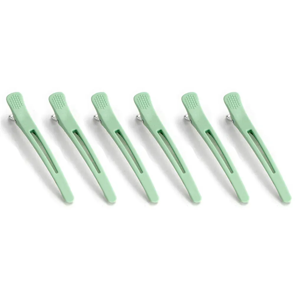 6-Pack Alligator Hair Clips Hairdressing Clamps Claws Section Clips Hairpins Salon Styling Tools Hair Accessories