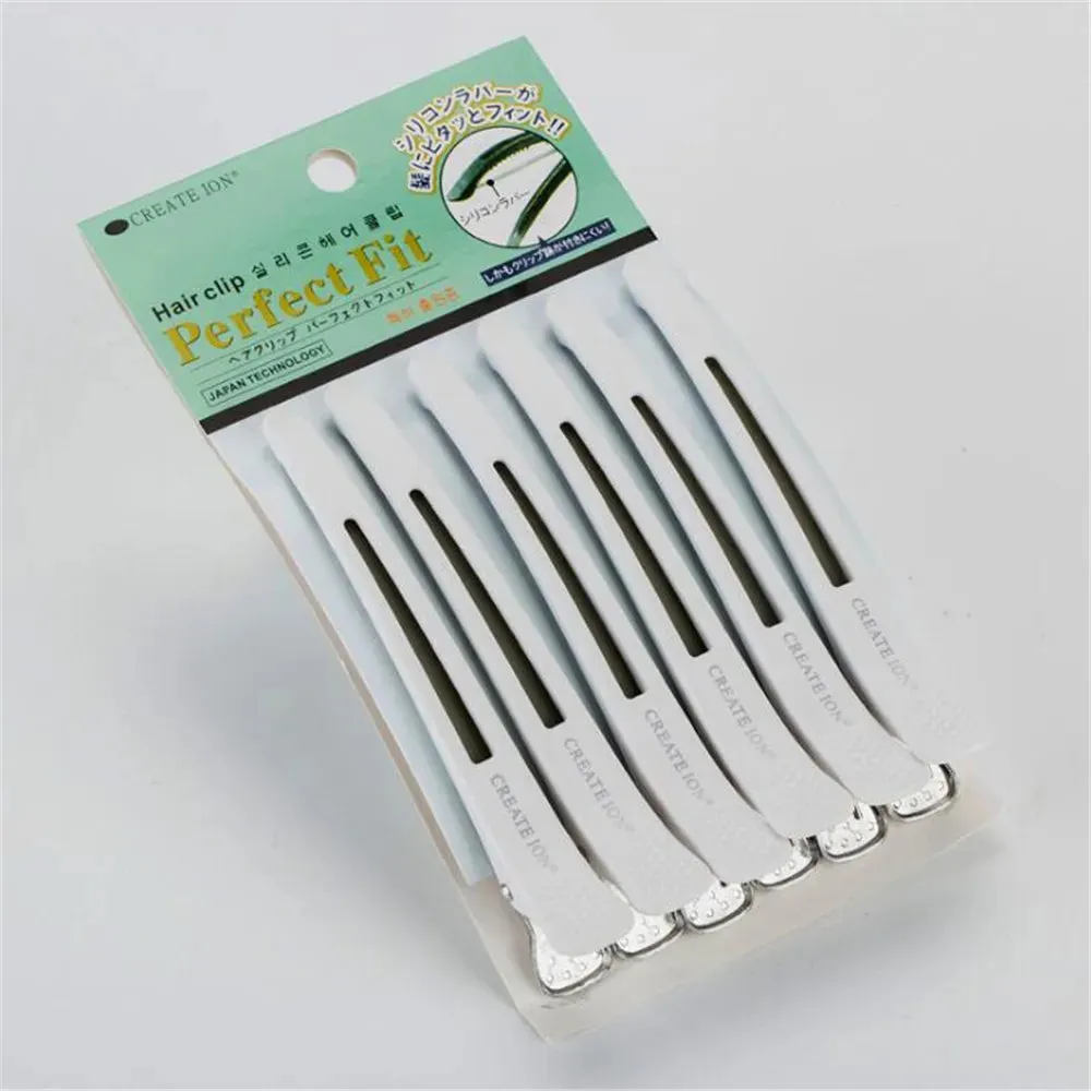 6-Pack Alligator Hair Clips Hairdressing Clamps Claws Section Clips Hairpins Salon Styling Tools Hair Accessories