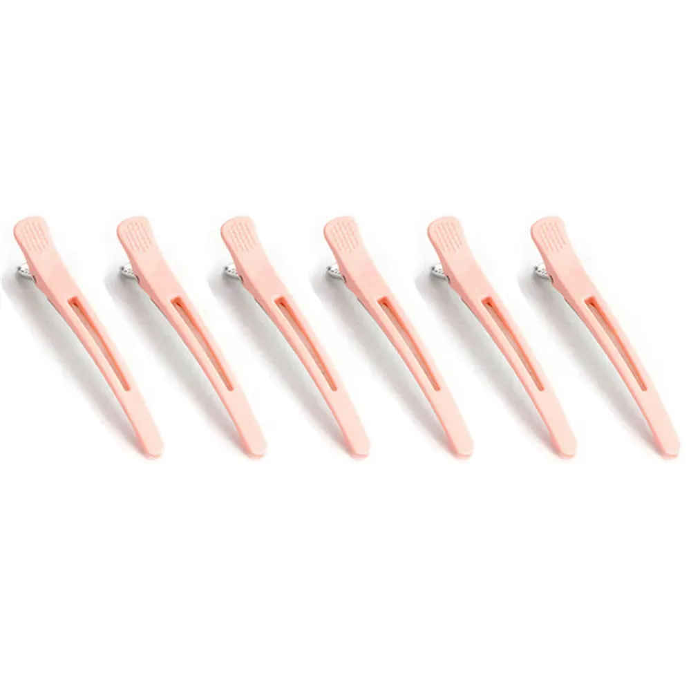 6-Pack Alligator Hair Clips Hairdressing Clamps Claws Section Clips Hairpins Salon Styling Tools Hair Accessories