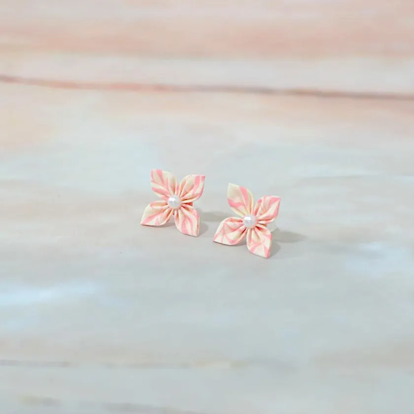 [ACCESSORY 4 PIECES] WILLOW WOOD (BROOCH, HAIR CLIP, RING, EARRINGS) | TSUMAMI KANZASHI