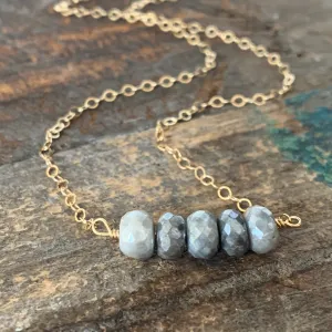 Ava Necklace - Moonstone