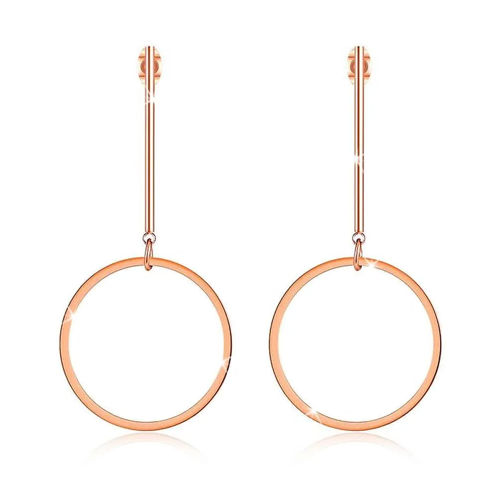 Big O Drop Earrings