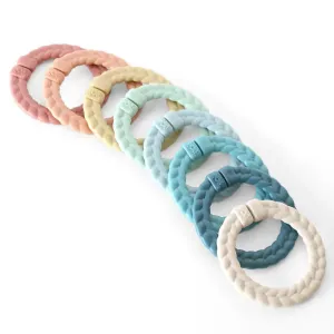 Bitzy Bespoke Itzy Rings Linking Ring Set / Rainbow