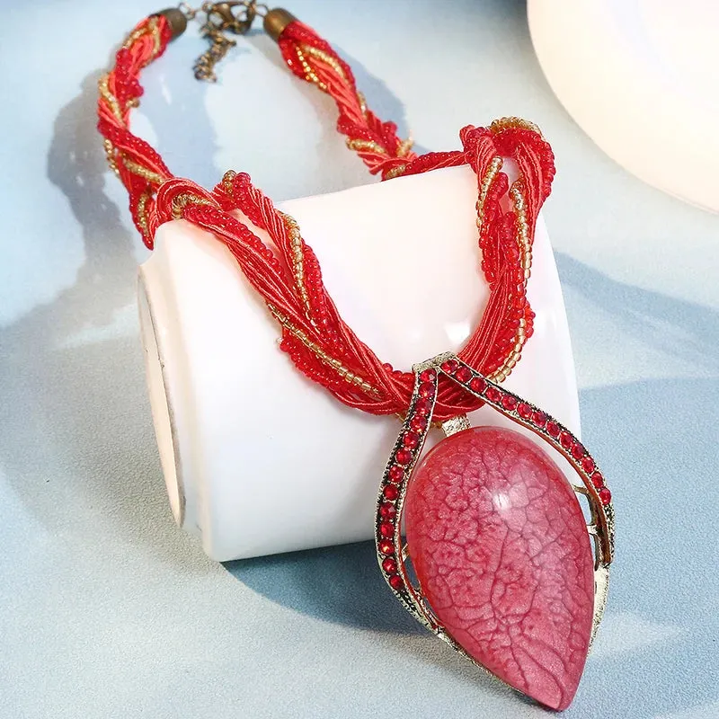 Bohemian Ethnic Handmade Multilayer Necklace