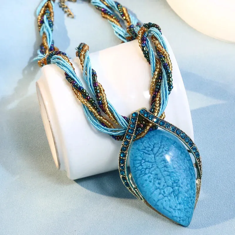 Bohemian Ethnic Handmade Multilayer Necklace