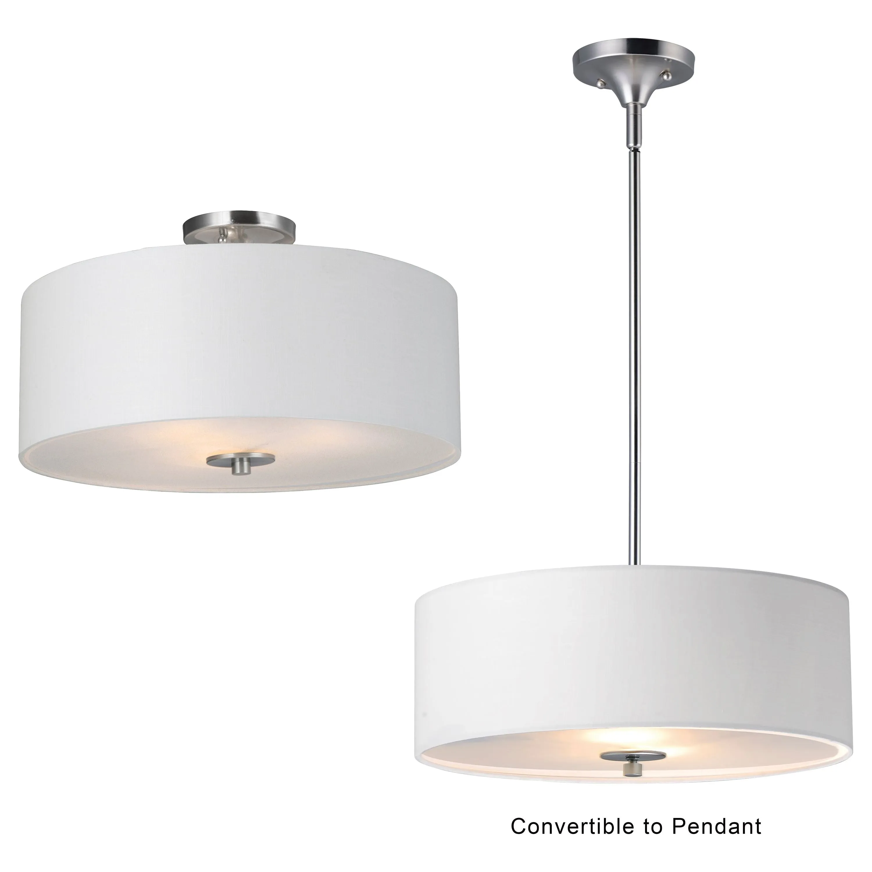Bongo 3-Light Pendant / Semi Flush Mount