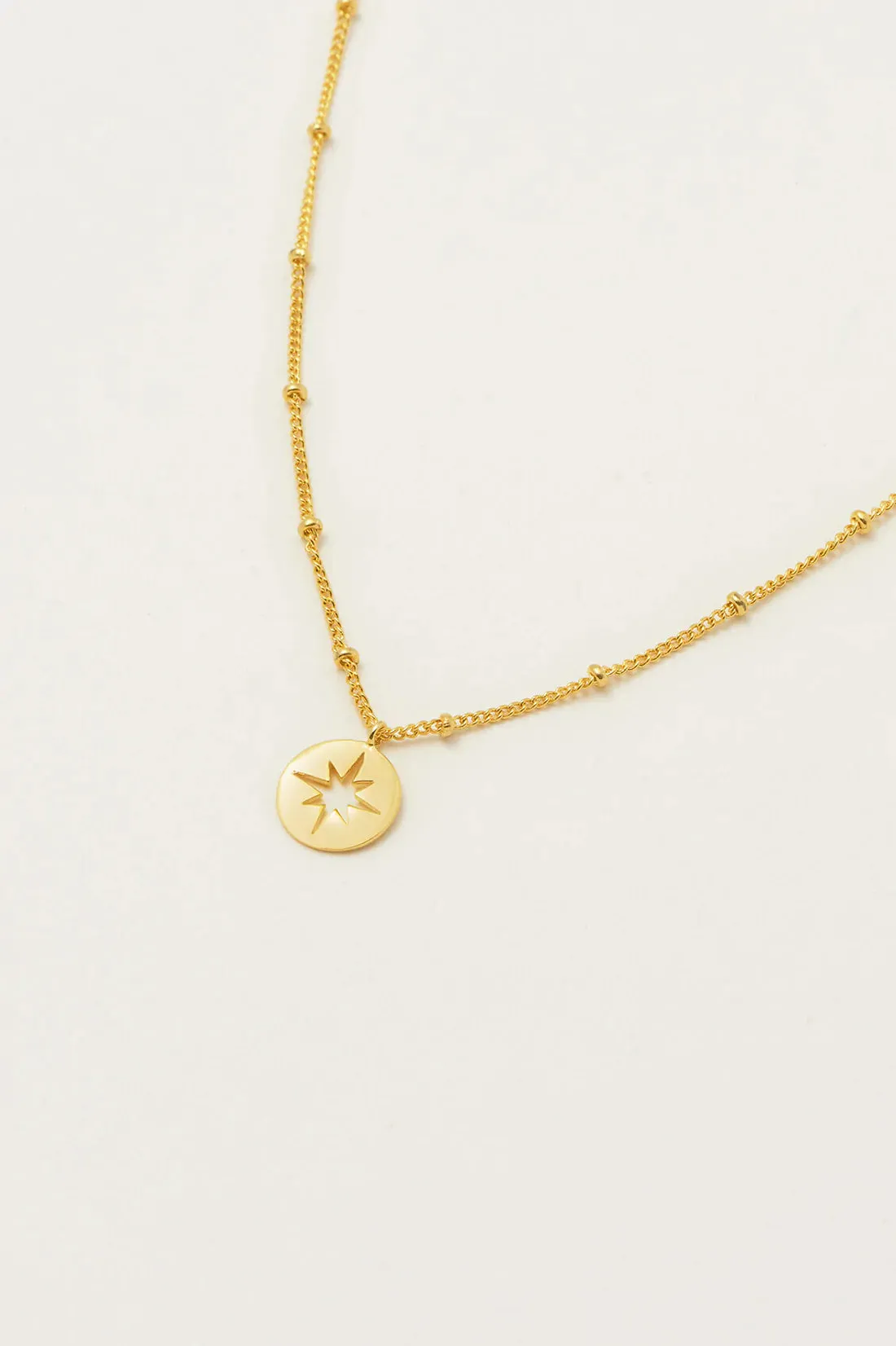 Bright Star Disc Neclace