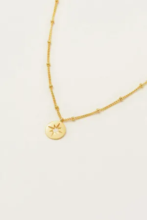 Bright Star Disc Neclace