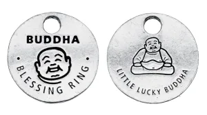 Buddha Blessing Ring Charm