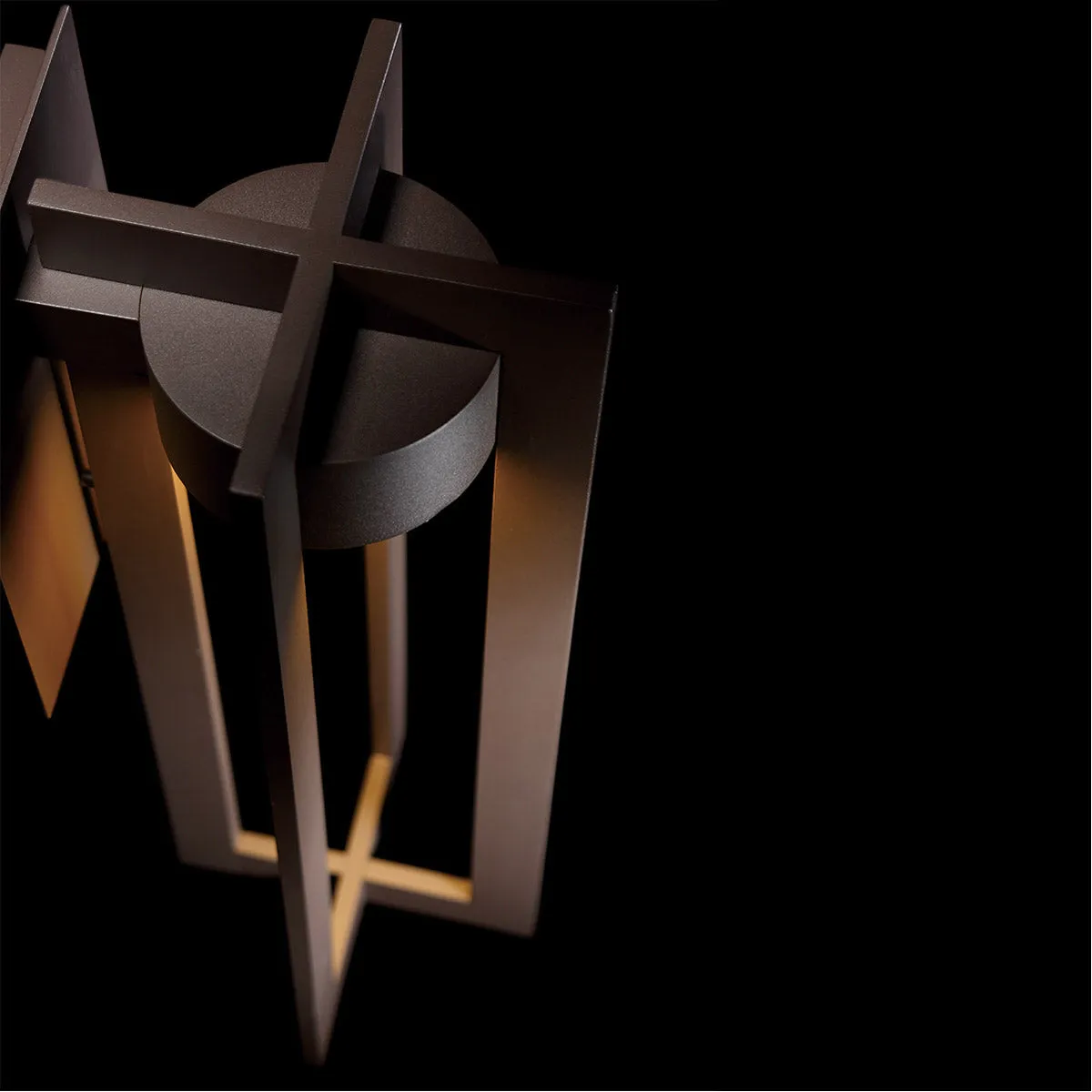 Chamber 25 in. LED Outdoor Wall Sconce 3000K Bronze Finish