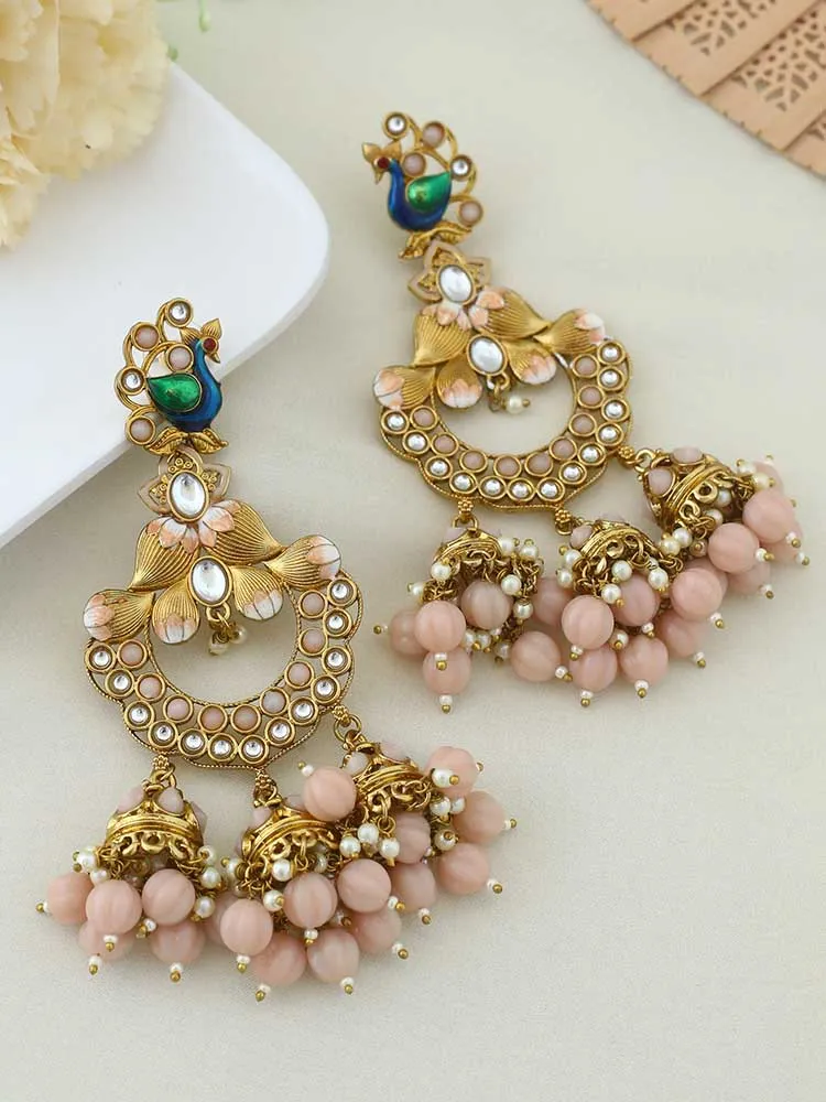 Crepe Vrishank Jhumkis