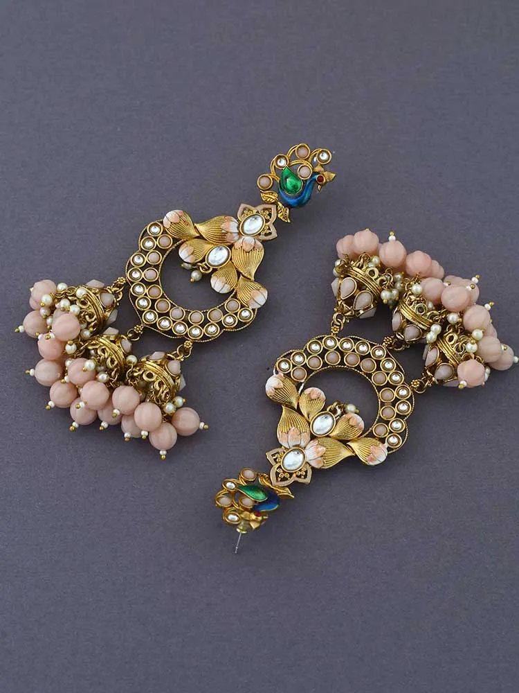 Crepe Vrishank Jhumkis