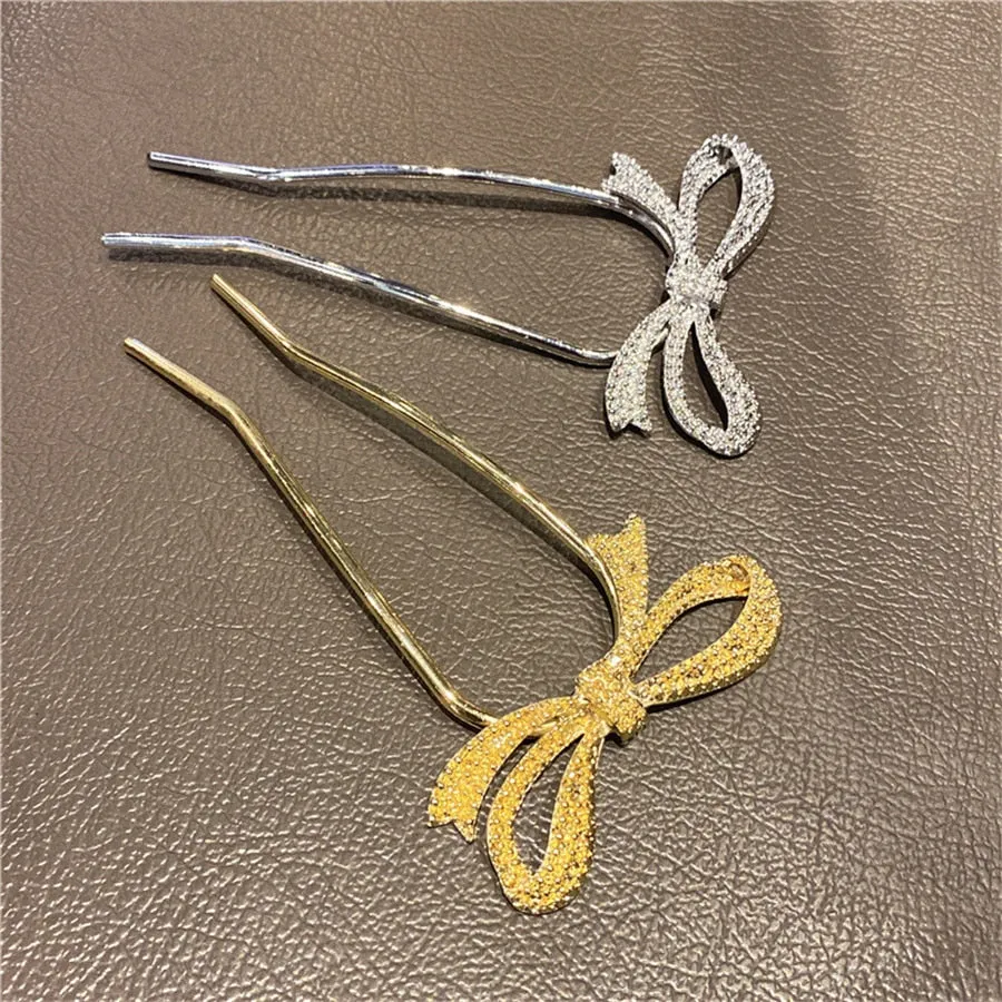 Crystal Twig Hairpin Set