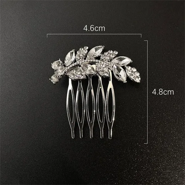 Crystal Twig Hairpin Set