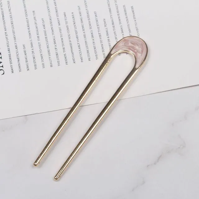 Crystal Twig Hairpin Set