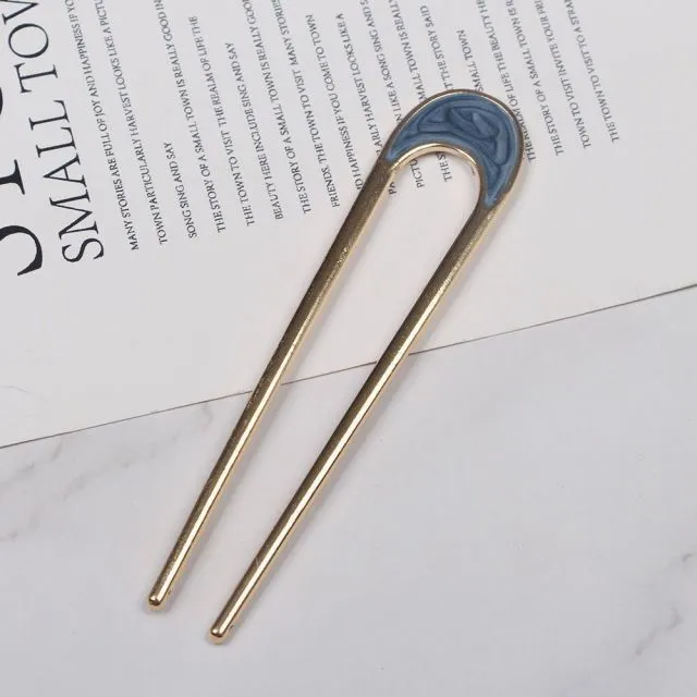 Crystal Twig Hairpin Set