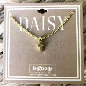 Daisy 'Cross' Necklace