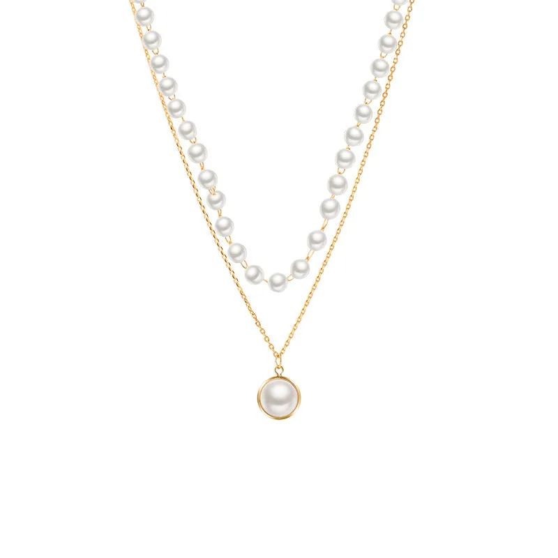 Delicate Baroque Pearl Necklace