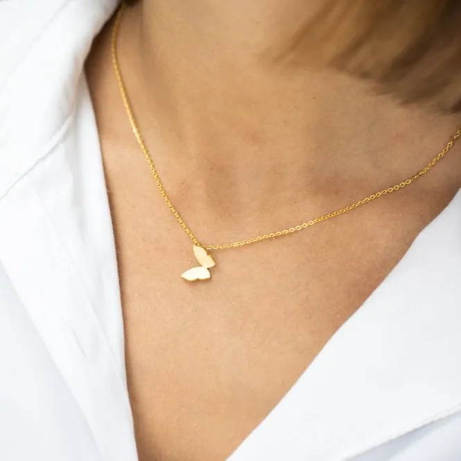 Delicate Butterfly Necklace