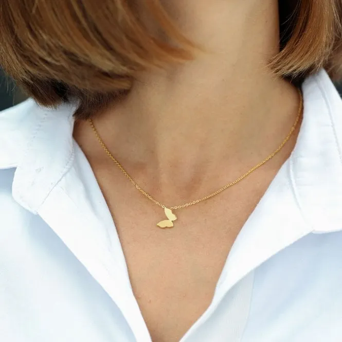 Delicate Butterfly Necklace