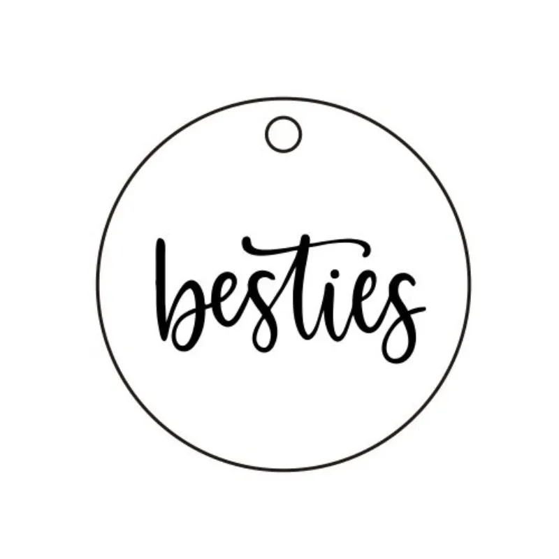 Delicate Inspirational Disc Pendant Necklace