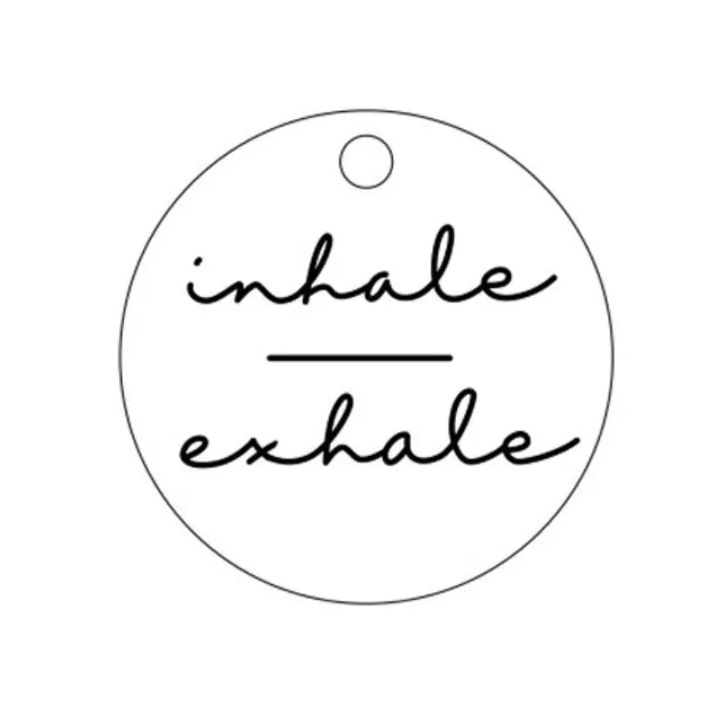 Delicate Inspirational Disc Pendant Necklace