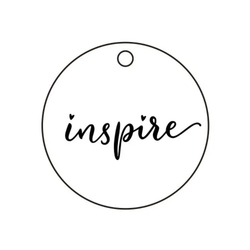 Delicate Inspirational Disc Pendant Necklace