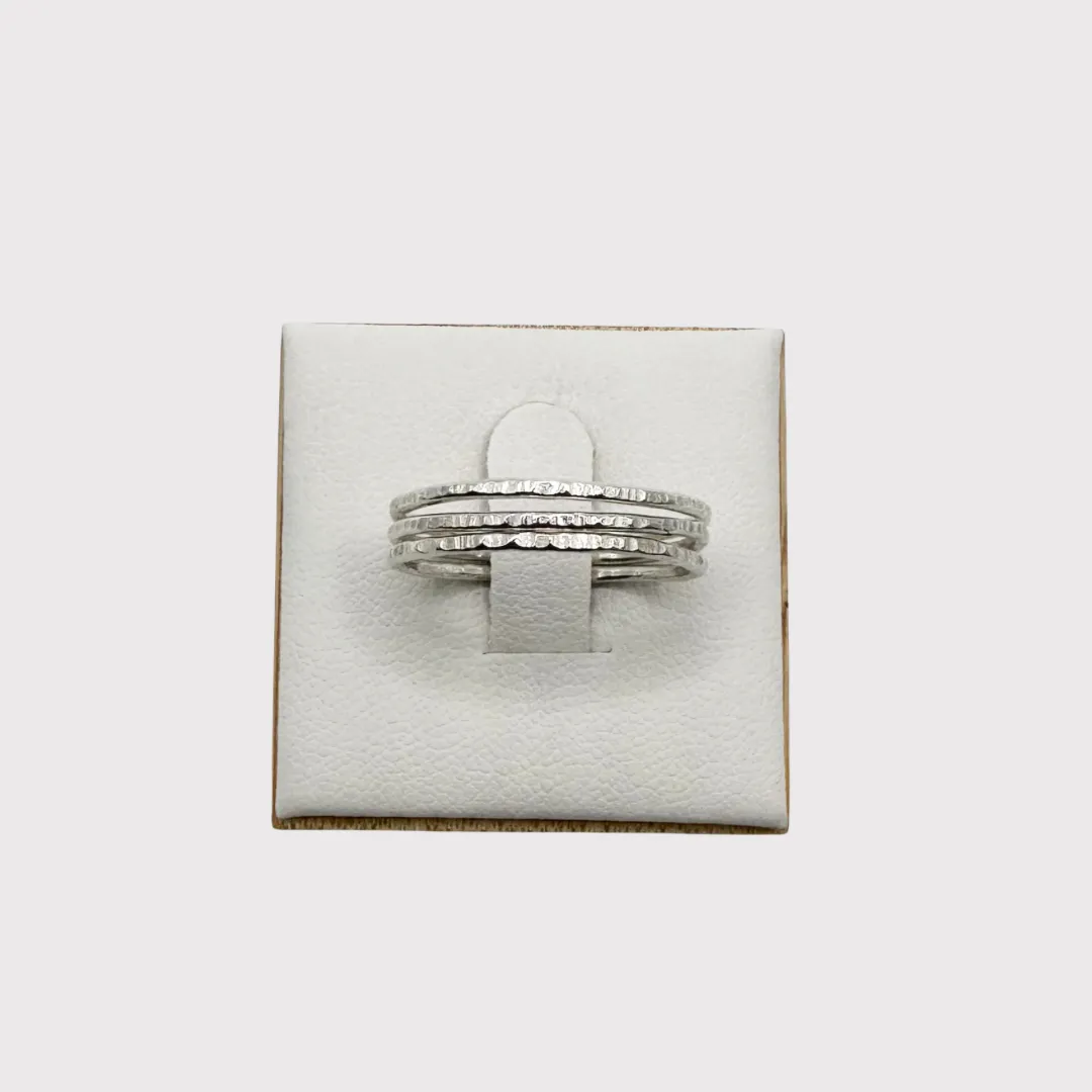 Delicate Sterling Silver Stacking Ring