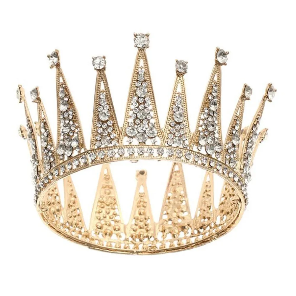 Diamond Crown Fashion Bridal Wedding Hair Jewelry