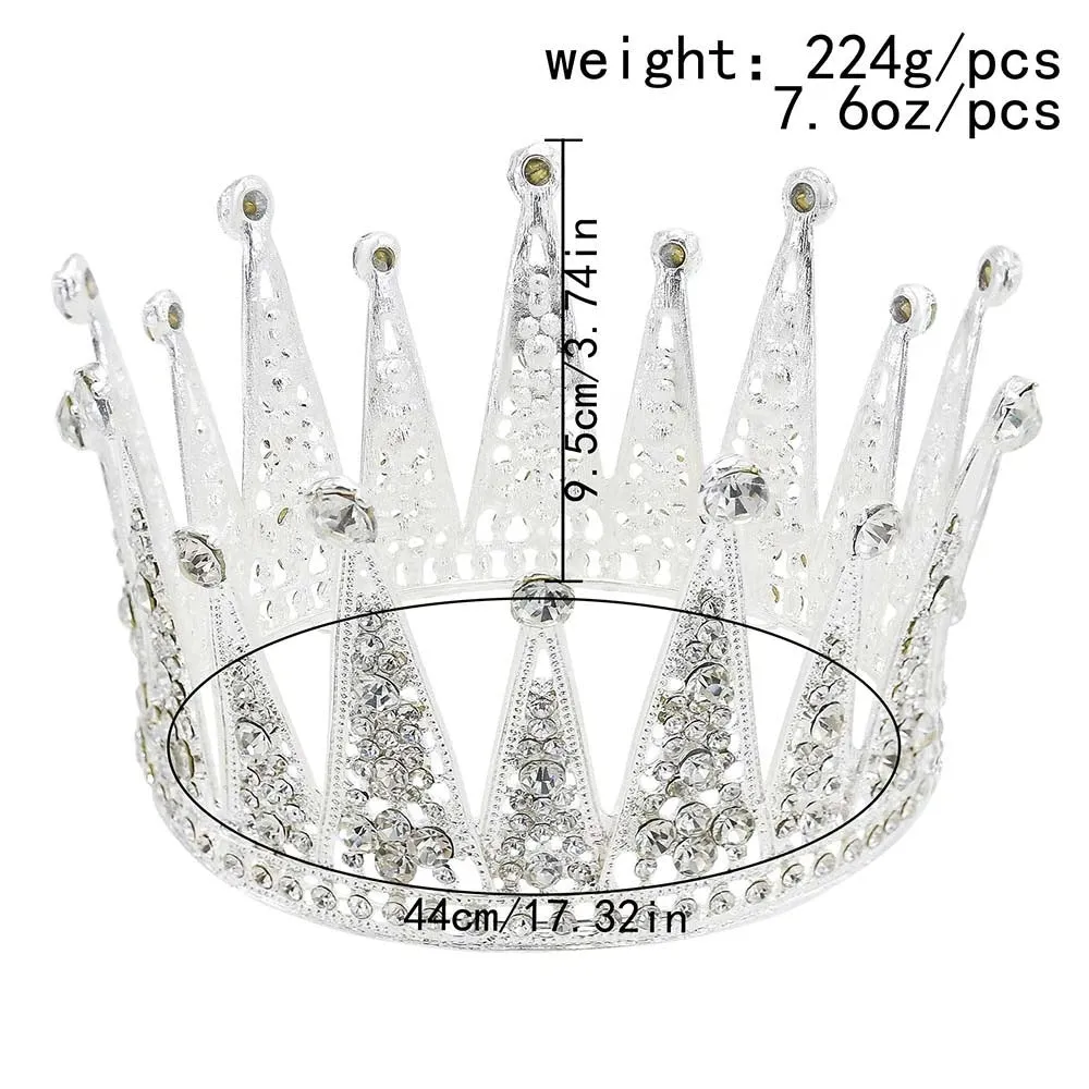 Diamond Crown Fashion Bridal Wedding Hair Jewelry