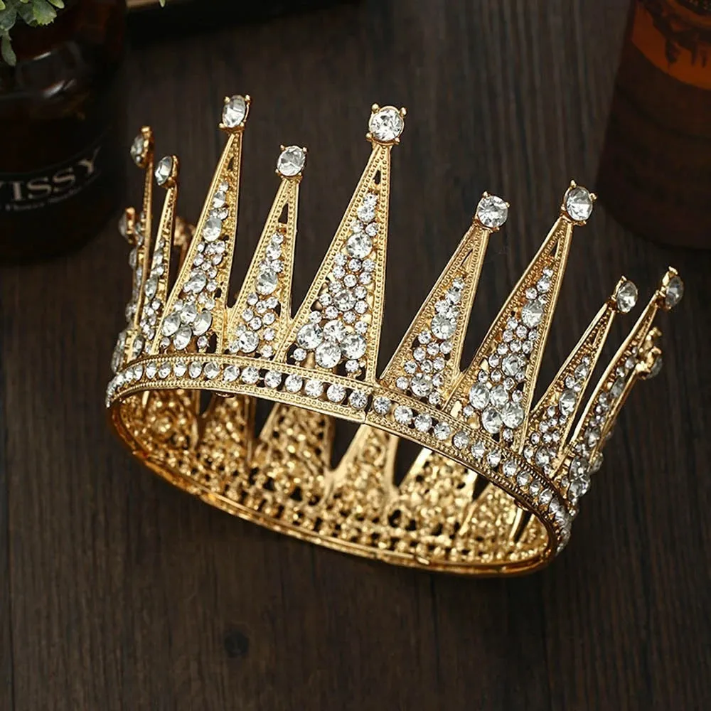 Diamond Crown Fashion Bridal Wedding Hair Jewelry