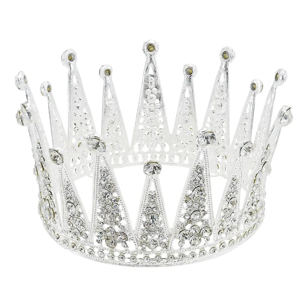 Diamond Crown Fashion Bridal Wedding Hair Jewelry