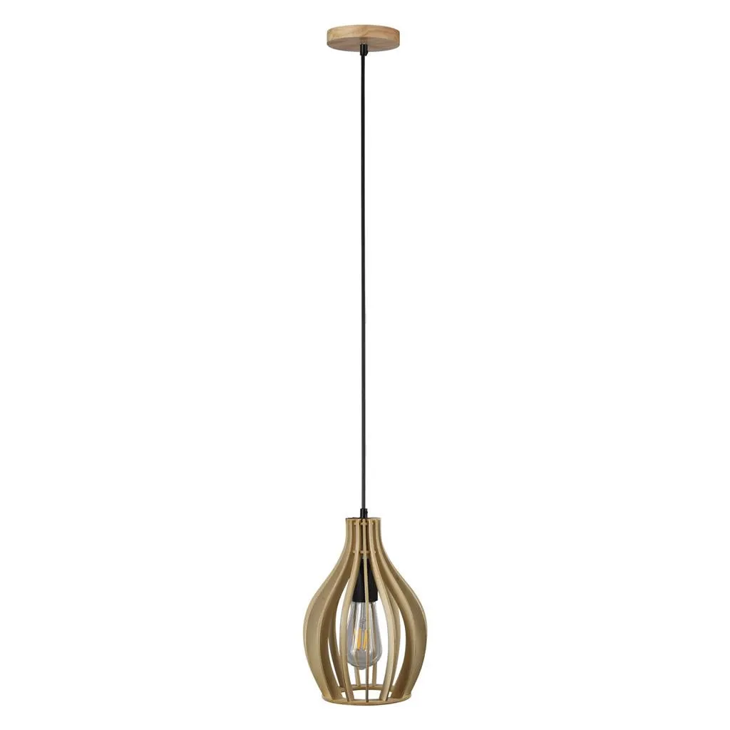 Domus FELIX TIMBER PENDANT 240V E27