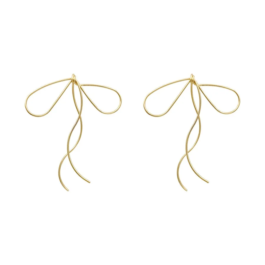 Elegant Bow Earrings