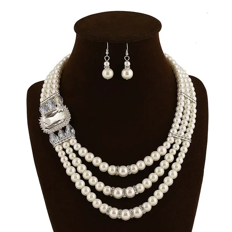 Elegant Clavicle Jewelry Sets
