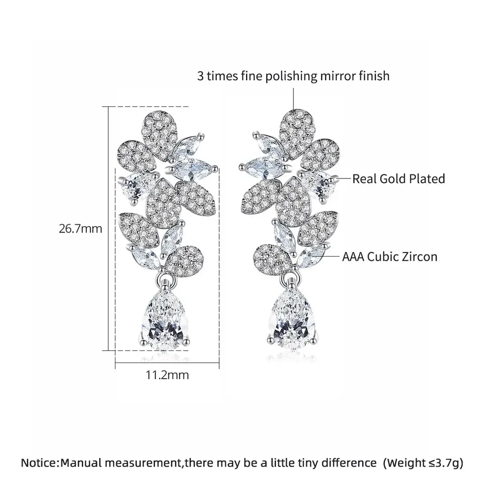 Elegant Small Drop Stud Earring
