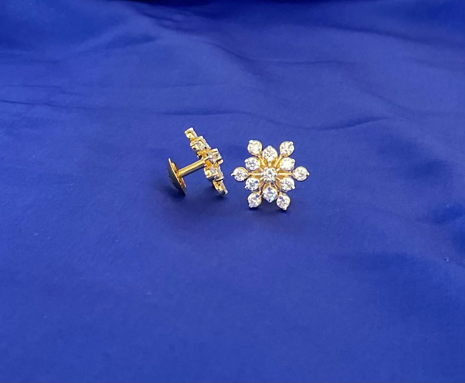 Elegant Snowflake Studs
