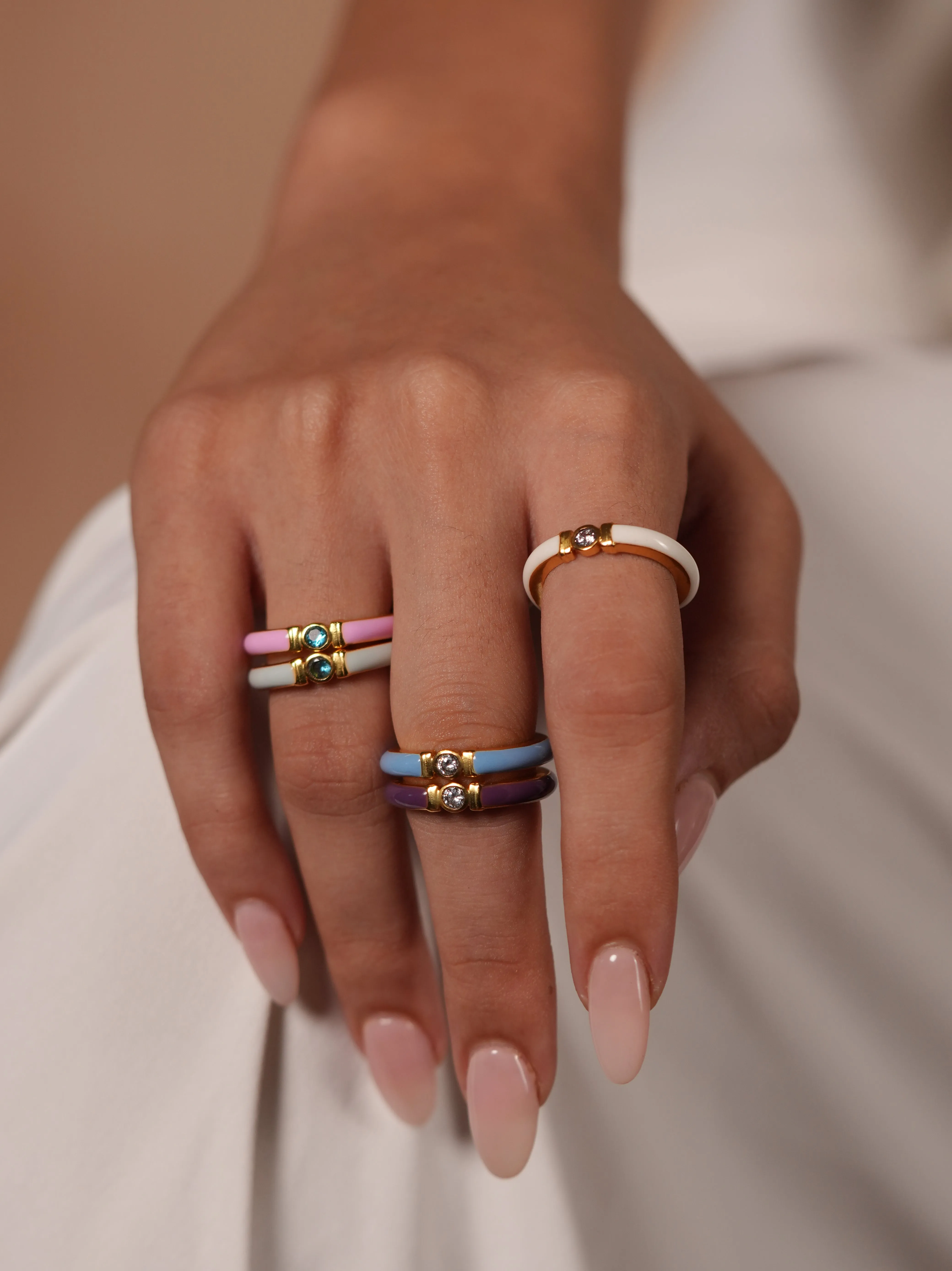 Enamel Ring
