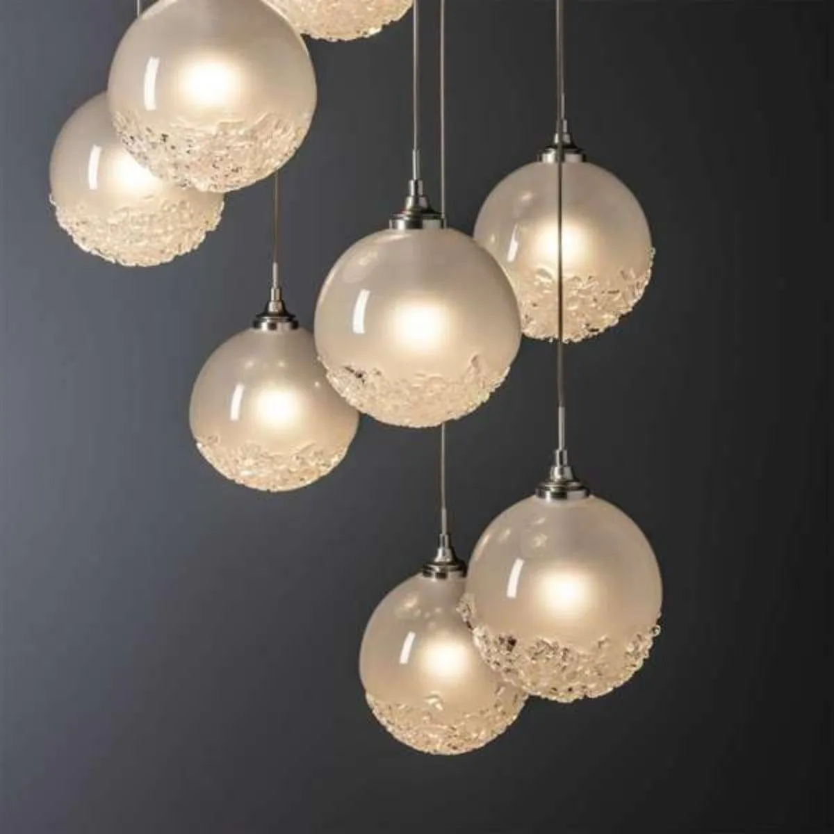 Fritz 45 in. 10 lights Linear Pendant Light with Long Height