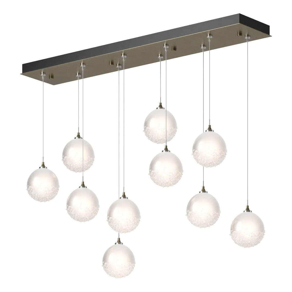 Fritz 45 in. 10 lights Linear Pendant Light with Long Height