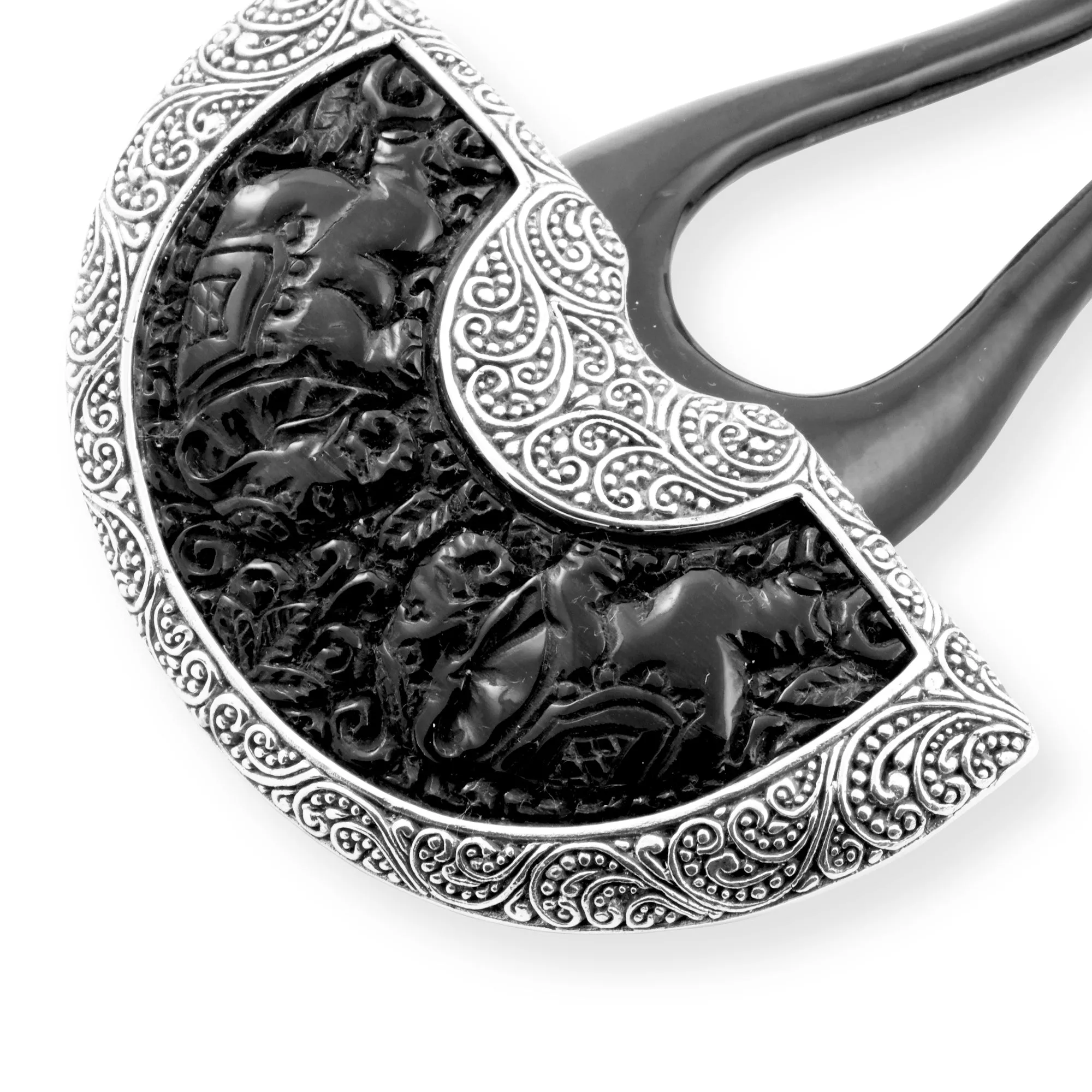 Gajah Silver Hairpin