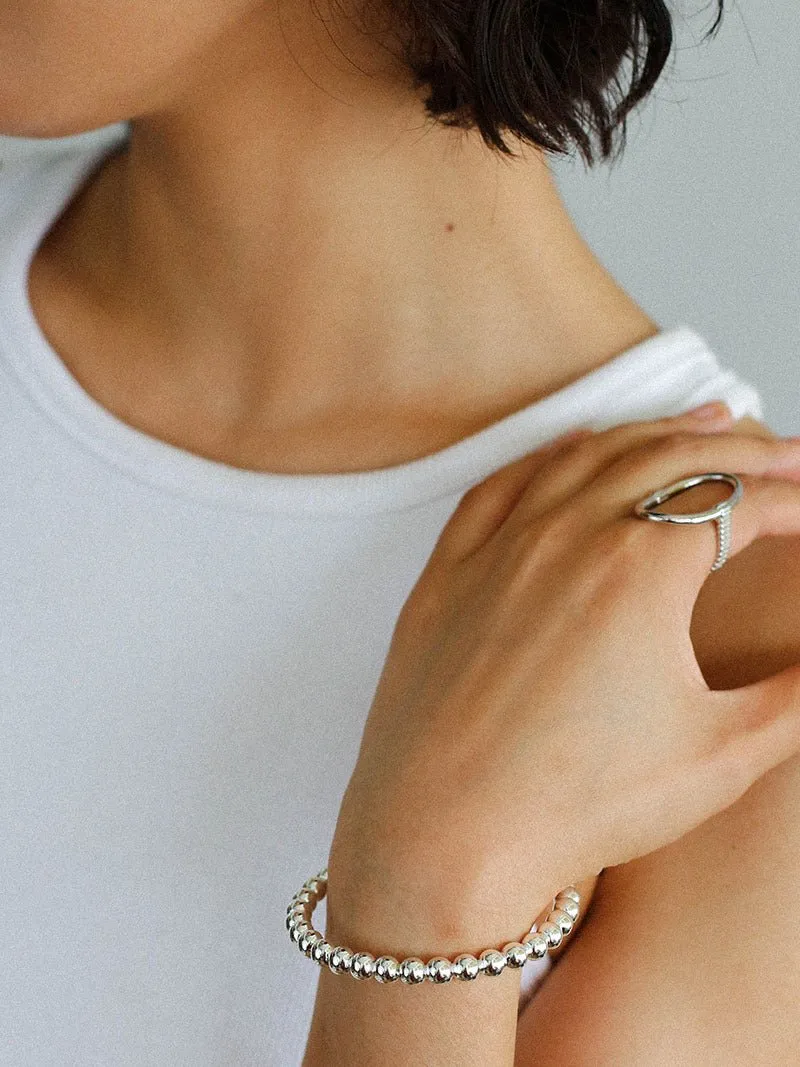 Glamorous Adjustable Oval Rings Open