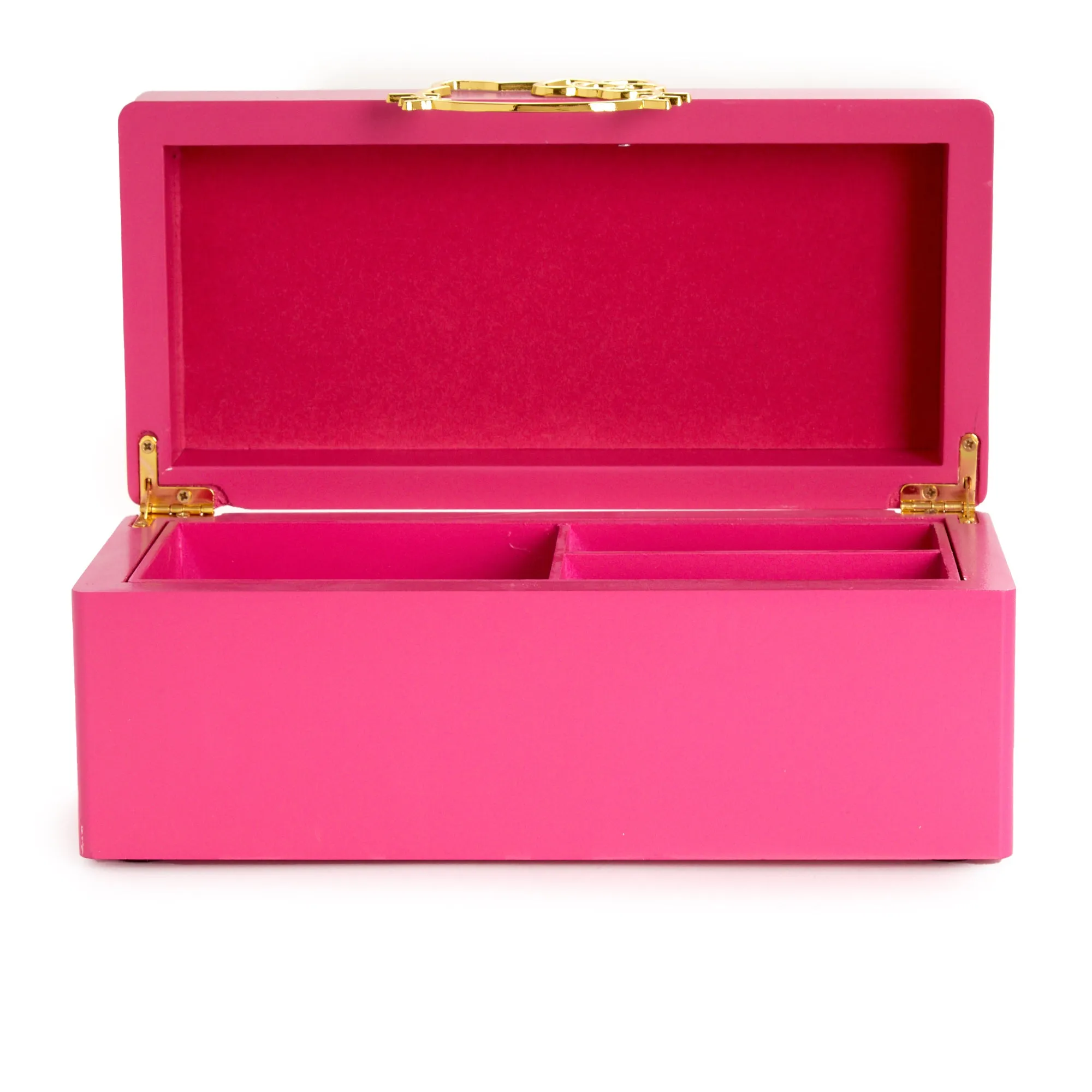 Hello Kitty Pink Lacquered Jewelry Box Organizer