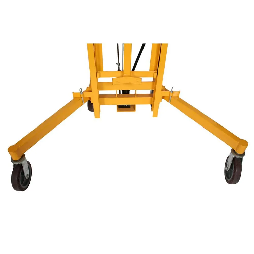 High-Lift Hydraulic Drum Truck - Extended Range for Versatile Drum Placement
