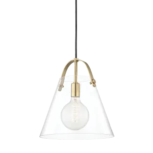 Hudson Valley Lighting Karin Large Pendant Light with Steel