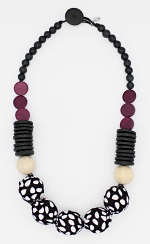 Imani Necklace, Black